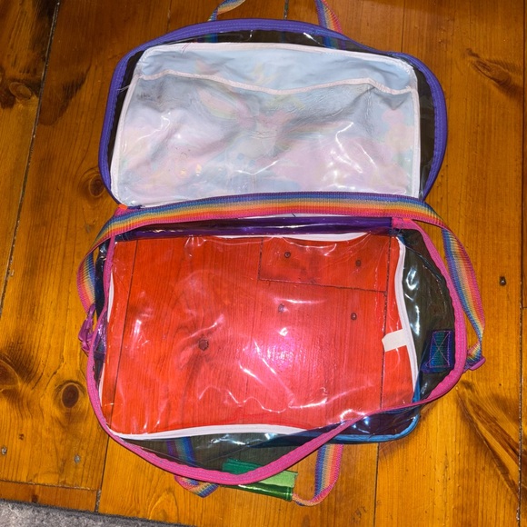 Vintage Lisa Frank Hummingbird Duffle Bag - Picture 3 of 5